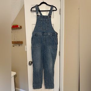 Old Navy Medium Wash Denim Overalls